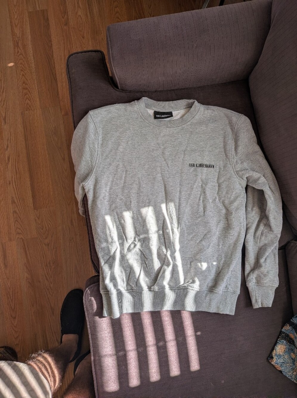 Men's Light Gray Crewneck Han Kjobenhavn (Denmark)